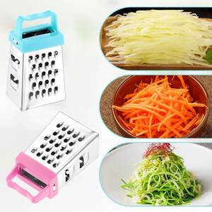 Mini Bamboo Stainless Steel Manual Cheese Grater Eco-Friendly Fruit/Vegetable Ginger Chopper Garlic Chocolate Slicer Kitchen - Product Image 2