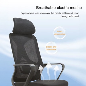 High Back Revolving Office <b>Chair</b> With <b>Padded</b> Armrests and 360 Degree Swivel for Executive Conference Rooms Swivel <b>Chair</b> Office - Product Image 3
