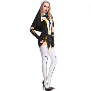 4ourcostumes Disfraz de Halloween al por Mayor para Mujer, Disfraz de Cosplay, Disfraz de Monja Vampiro Diablo - Product Image 4