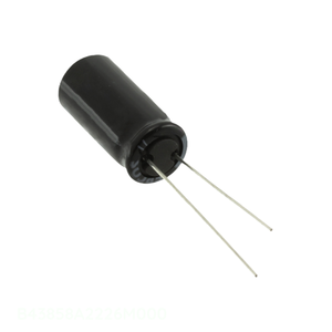Condensateur à traversée de canal, à montage radial, en aluminium, 22 µF, 20 %, 200 V, TH B43858A2226M000 - Product Image 1