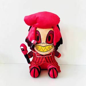 Nueva Llegada: Figura de Peluche de Astor Hell Inn, Personaje de Anime de Hazbin Hotel, <span class=keywords><strong>Charlie</strong></span> Husk, Meow Helluva para Moxxie Millie, Bordado en Algodón PP - Product Image 1