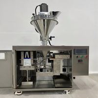Machine de remplissage et de scellage automatique rotative pour sachets préformés, sachets refermables, doypacks, pour smoothies, poudre de spiruline