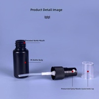 Flacon pulvérisateur de parfum 10ml 20ml 30ml 50ml 60ml 100ml, flacon rechargeable, flacon pulvérisateur d'hydratation faciale en PET avec sérigraphie