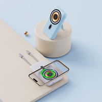Nouvelle Banque d'alimentation Portable Magnétique Sans Fil Super Mince 10000mAh à Charge Rapide PD 22.5W Tendance 2026 pour iPhone 17 Pro