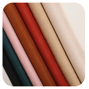 Prix d'usine Tissu Scuba Suede Double Face Interlock 270GSM 95% Polyester 5% Spandex Tricoté Extensible pour Robe, Veste, Sweat à Capuche - Product Image 2