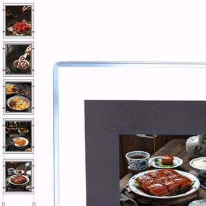 Boîte à lumière LED mince en acrylique, éclairée, personnalisable pour menu de restauration rapide, comptoir de produits alimentaires, affichage publicitaire - Product Image 4
