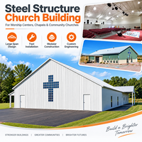 Structure en acier modulaire GloStar pour la construction de mosquées, centres islamiques, salles de prière et projets d'assemblages religieux