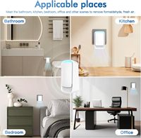 Ioniseurs d'air à brancher sur prise UK OEM pour la maison, purificateur d'air à ions négatifs, désodorisant silencieux pour chambre, bureau, cuisine, Purificador
