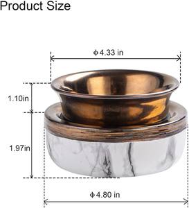 Chauffe-<span class=keywords><strong>cire</strong></span> aromathérapie en céramique, électrique, brûleur, à <span class=keywords><strong>cire</strong></span> aromatique, <span class=keywords><strong>pour</strong></span> l'intérieur, 1 pièce, Offre Spéciale - Product Image 5