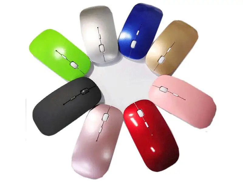 הנחה למכירה עכבר אלחוטי נייד שקט עבור מחשב נייד מחשב לוח נייד נייד טלפון נייד משרד משחקים עכבר