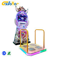 Machine de jeu d'arcade interactive pas chère pour enfants, simulateur de danse à monnayeur pour parc d'attractions, jeu de danse à flèches pour enfants