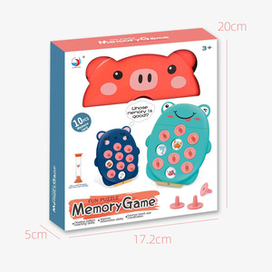 Juego de memoria rosa con 10 tarjetas para niños de 2 a 6 años, juguete de rompecabezas para entrenamiento cerebral - Product Image 5