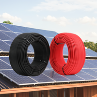 Solar kabel 6 mm2 Elektrik 1,5mm Kabel Elektrisch für Solar batterie Panel Power System Photovoltaik Solar draht kabel Kupfer