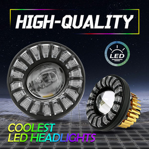ไฟสปอร์ตไลท์มอเตอร์ไซค์แบบลูกปัดเดี่ยว JHS-MO-249 สีเหลืองขาว RGB ปรับรูรับแสงได้ ความเข้มแสงสูง ไฟเสริมด้านหน้า สำหรับการติดตั้งเพิ่มเติมและอัปเกรด - Product Image 3