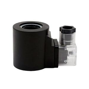 Solénoïde hydraulique à noyau tout cuivre avec un trou intérieur de 23 mm et une hauteur de trou de 51 mm, commande AC220V DC24V, état neuf - Product Image 1