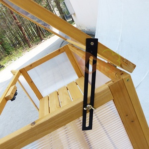 Mini Invernadero de Madera de <span class=keywords><strong>Abeto</strong></span> Chino para Jardín Exterior, Invernadero de Plástico para Patio Trasero - Product Image 5