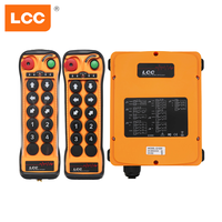 Télécommande radio sans fil Q1000 2TX 1RX 433 MHz à vitesse unique pour palan et grue