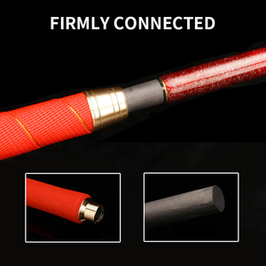 Caña de pescar sólida para barco, juego grande, una sección, 1,35 m, para pescar en bote, con guía fuji - Product Image 3