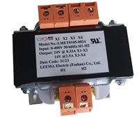 Transformateur sur mesure pour production industrielle, entrée 800V, sortie 220V, 380V, 400V