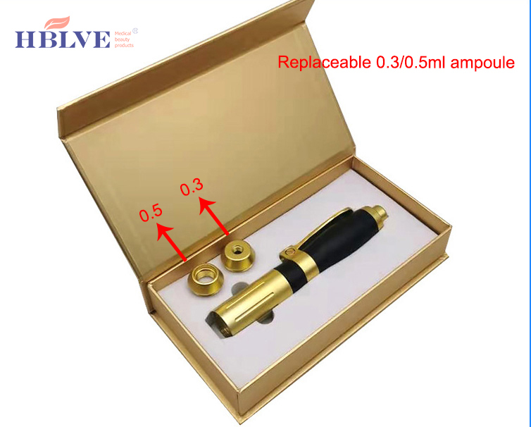 Stylo à acide hyaluronique à double tête
