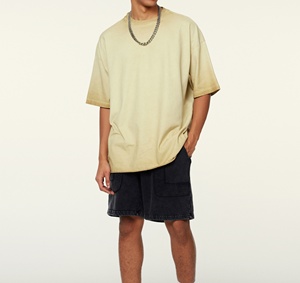 เสื้อยืดออกแบบโดยดีไซด์ผ้าฝ้าย100% สีพื้นพิมพ์ลายขนาดยาว - Product Image 5