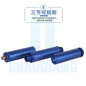 Filtro de aire de alta presión de tres secciones, cartucho de aluminio de 30MPa con válvula a prueba de explosiones para sistemas neumáticos - Product Image 4