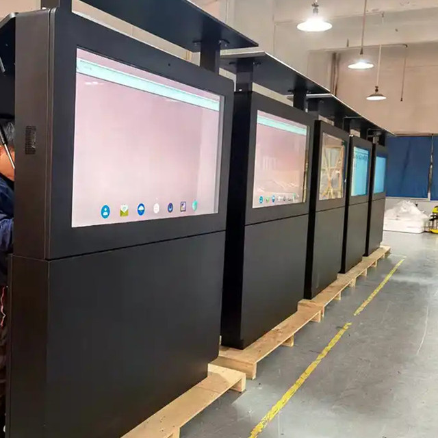 Outdoor Heavy Duty Digital Display Advertising Screen Digital Signage Weatherproof Kiosk Outdoor Lcd Display Digital Totem