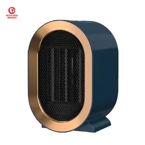 Indoor 1200W PTC Ceramic Heat 2-Speed Portable Mini Low-noise Portable Electric Fan Heaters Household Space Heaters