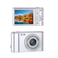 Cámaras Digitales 4k para Vlogging con Zoom 16X, Cámara Digital Portátil Compacta de Apuntar y Disparar