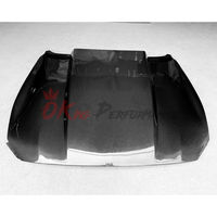 Capot en fibre de carbone de style suralimenté pour Ford Mustang Gen6 S550.2 2018-2023