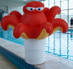 Alimentador químico de <span class=keywords><strong>piscina</strong></span> flotante automático con control de flujo ajustable para piscinas subterráneas - Product Image 4