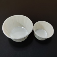 Tasse de papier de cuisson de gâteau de portion de sauce de 0.5oz 0.75oz 1oz 1.5oz 2oz
