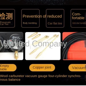 Quatro Cilindros Motocicleta <span class=keywords><strong>Vacuum</strong></span> <span class=keywords><strong>Gauge</strong></span> Balancer Carburador Sucção Vácuo Síncrona Proteção Vapor Cilindro Pressure <span class=keywords><strong>Gauge</strong></span> - Product Image 2