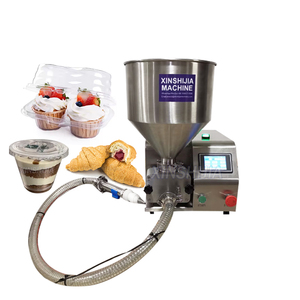 Máquina de esparcimiento de glaseado de revestimiento de decoración de pasteles automática pequeña comercial para cupcakes - Product Image 1