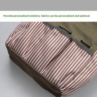 Tablier multifonctionnel en tissu Oxford pour l'horticulture avec doublure imperméable et grande capacité pour sac à outils de jardinage