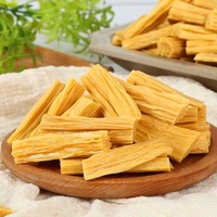 Bâtonnets de tofu séché de soja Yuba de haute qualité, protéinés et naturels, origine Chine