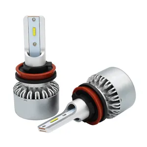 Hot Selling Led Car Headlight H1 H3 H4 H7 C6 led Los faros 60W 8000LM 6500K white Auto Lighting System H10 H11 H16EU Led Lamp