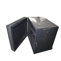 Armoire murale en acier à double section d'occasion 6u/9u/12u Rack de serveur réseau pour équipement de commutation Rack d'ordinateur