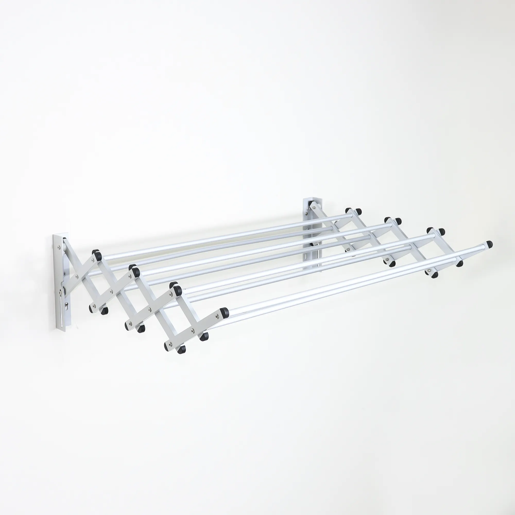 Wireking alluminio 6.5M appendiabiti pieghevole a parete per esterni Indoor No Rust Fixed lavanderia Tower Rack