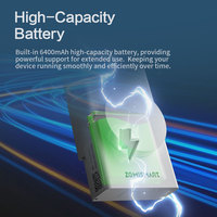 Moteur de store intelligent Zemismart Matter Over Thread avec batterie intégrée, pour la modernisation des stores, télécommande