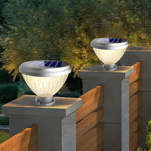 Lámparas Solares para Postes <span class=keywords><strong>2026</strong></span>, IP65 Impermeables, LED, con Batería Recargable, Ángulo de Haz de 360°, para Jardín y Caminos - Product Image 1