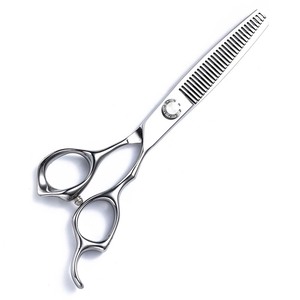 Professional Hairdressing Scissors Set Stainless Steel Flat Shears Thinning Shears Long Handle Haircut Tools For Barbers And - Product Image 2