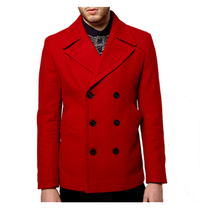 Cina produttore di lana blu di alta qualità abito Design <span class=keywords><strong>Cashmere</strong></span> <span class=keywords><strong>cappotto</strong></span> invernale da <span class=keywords><strong>uomo</strong></span> - Product Image 3
