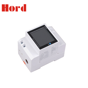 Hord 6in1 Din Rail AC Màn hình 110V 220V 100A điện năng lượng tần số <span class=keywords><strong>Meter</strong></span> điện áp hiện tại Hệ số công suất hoạt động kWh <span class=keywords><strong>Meter</strong></span> - Product Image 5