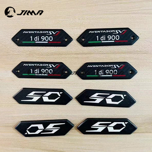 Emblème intérieur 50e anniversaire SVJ 1 Di <span class=keywords><strong>900</strong></span> pour <span class=keywords><strong>Lamborghini</strong></span> Aventador Gallardo, plaque signalétique du tableau de bord 470000107 - Product Image 6