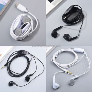Auricolari In-Ear EHS61, con Connettori Type-C <span class=keywords><strong>e</strong></span> <span class=keywords><strong>Jack</strong></span> da 3,5mm, Compatibili con Samsung, Impermeabili IPX-3, Uso Stereo a Mani Libere - Product Image 1