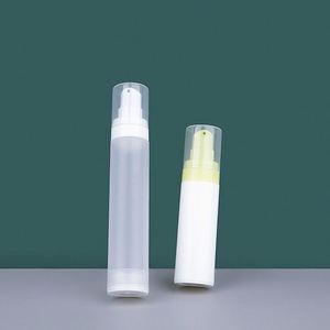 Customized Portable 15ml 30ml 50ml Frosted <b>Plastic</b> <b>Tubes</b> for Skin Care Lotion Airless Pump Bottles - Product Image 5