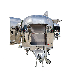 Remolque de Comida Móvil de Aluminio para Pizza y Helados con Cocina de Acero Inoxidable, Servicio de Dulces, Uso en Exteriores - Product Image 6