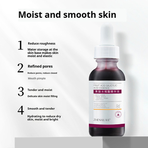Suero Facial antienvejecimiento Zhenxiu 30% ácido orgánico de frutas 2% ácido salicílico exfoliante de hierbas forma líquida <span class=keywords><strong>Piel</strong></span> de niacinamida - Product Image 4
