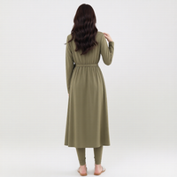 Maillot de bain musulman personnalisé Lignes Custom Islam Hijab Burkini pour femme musulmane, grandes tailles, modeste